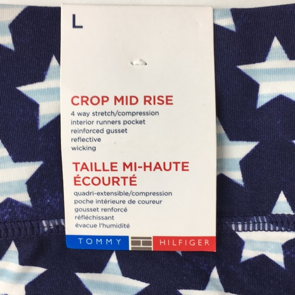 Tommy Hilfiger Sport USA Flag Capri Leggings - Picture 14 of 14